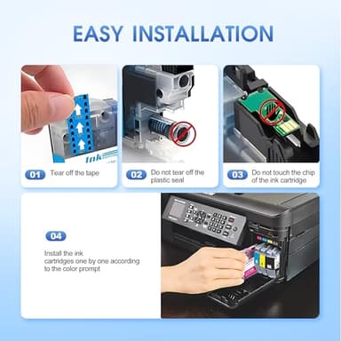 Statago 822XL Ink Cartridges Remanufactured Replacement for Epson 822 822XL T822 Ink Cartridge, 822xl Black Combo Pack for Workforce Pro WF-3820 WF-4833 WF-4830 WF-4820 Printer (2 Black) - Image 6