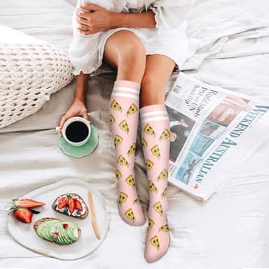 6 Pack Copper Compression Socks for Women and Men Circulation-Best Support for Medical, Running,Nursing,Athletic - Image 4