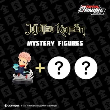 Total Anime Jujutsu Kaisen 2-Inch Scale Chibi 3-Pack - Three 2-Inch Scale Mini-Figures with Display Bases - Volume 1 - Image 2