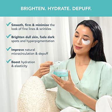FOREO IRIS Hydrating Hydrogel Eye Mask - Dark Circles Under Eye Treatment for Women & Men - Puffy Eyes Treatment - Hydrating & Refreshing - Vegan - All Skin Types - 60 Under Eye Patches - Image 4