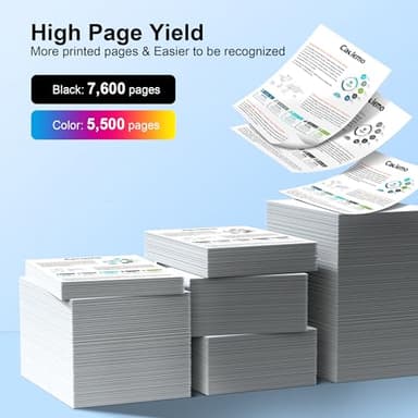 069H Toner Toner Cartridge Set MF753Cdw Compatible with Canon 069H 069 Toner Cartridge Set Canon Cartridge 069 High Yield for Canon Color imageCLASS MF753Cdw MF751Cdw LBP674Cdw Printer Ink (4 Pack) - Image 3