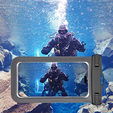 Up to 8.3" 12 Pack Multicolor Universal Waterproof Phone Pouch, Large Phone Waterproof Case Dry Bag, Protection Level: IP68, Outdoor Sports for Apple iPhone,Samsung,and More, Multicolor 12 Pack - Image 8