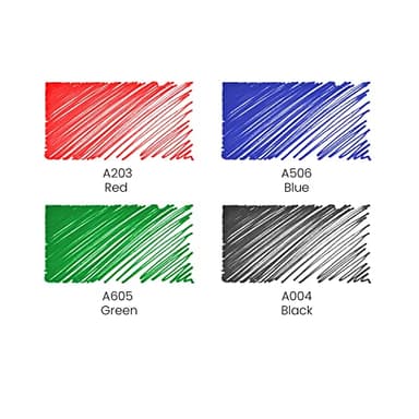 ARTEZA Permanent Markers, 24 Pens, 4 Classic Colors - Image 4