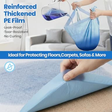 Gimars Thicker Heavy Absorbency Pet Training Puppy Pads 28"x34"- Extra Large Disposable Polymer Quick Dry No Leaking Pee Pads for Dogs, Cats, Rabbits and Other House Training Pets, 30 Count - Image 5