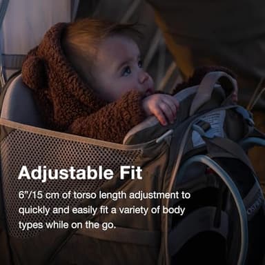 Osprey Poco Child Carrier Backpack, Koseret Green - Image 5