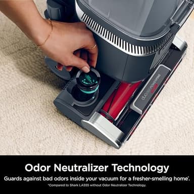 Shark Rotator Pet Pro Lift-Away ADV Upright Vacuum with HEPA Filter, DuoClean PowerFins HairPro and Odor Neutralizer Technology, Pet Hair Pickup, For Carpets & Hardfloors, Dark Grey, LA555 - Image 8