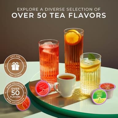 Gya Tea Co Black Tea (16 ct) - Assorted Tea Pod Variety Pack with Assam, Black, Ceylon & Earl Grey 4 Flavors for Refresh & Energy - Image 6