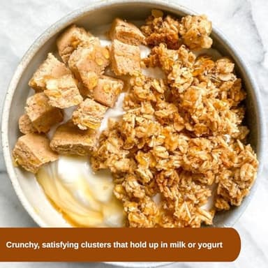 Erin Baker's Homestyle Granola Cereal with Ancient Grains, Endurance Crunch - Made from Natural Ingredients, Source of Plant-Based Protein - Vegan Friendly, Non-GMO, 160oz Bag, 1-Pack - Image 5