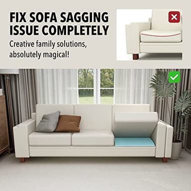 Tromlycs Couch Sofa Cushion Support for Sagging Seat Arched Furniture Seat Under Cushion Sag Repair Set of 2 - Image 7