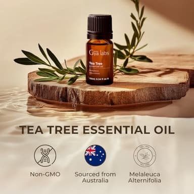 Gya Labs Australian Tea Tree Essential Oil - 0.34 Fl Oz - for Hair, Skin, Diffuser, Aromatherapy & DIY Candle Making Scent - Image 4