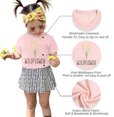 Raising A Wildflower Shirt Mom Toddler Matching Tshirt Mommy and Me Matching Tee Mother Daughter Son Mama Mini Outfit - Image 2