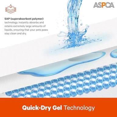 ASPCA Puppy Pads: 100 Count Dog Pee Pads with Odor Control, 26x30 XL for Indoor/Outdoor Use - Image 5