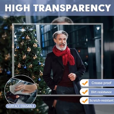 Laminating Sheets, PANDRI 100 Pack Thermal Laminating Pouches Holds 11 x 17 Inch, 5 Mil Plastic Laminator Paper 11.5 x 17.5 Inch, Clear Round Corner - Image 6