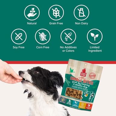 Plato Pet Treats Air Dried Small Bites Dog Treats, Natural Bite Sized Real Meat & Duck, Grain Free & High Protein, Made in the USA, 6oz - Image 7