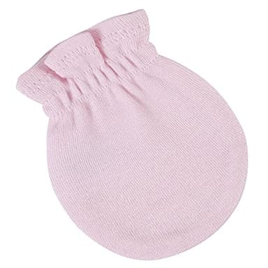 Gerber Baby 12-Pack No Scratch Mittens, Light Pink, 0-3 Months (8-Pack) - Image 3