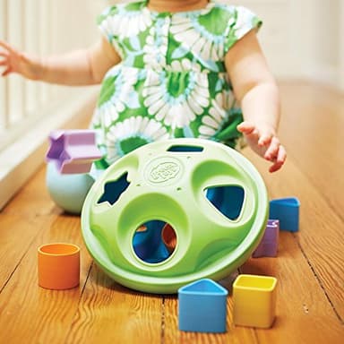 Green Toys Shape Sorter for 6 months +, Green/Blue - Image 4