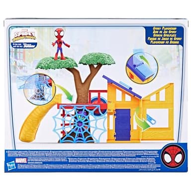 Spidey and his Amazing Friends Spidey Playground Playset, Includes 4-Inch Action Figure, Marvel Super Hero Toys for Kids 3 and Up - Image 15