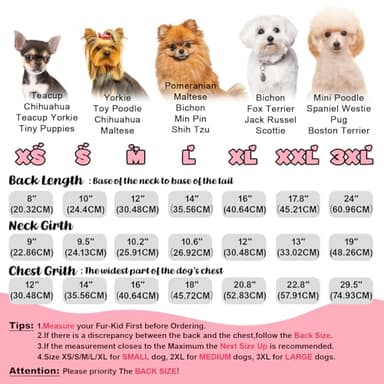 Dog Pajamas Soft Lightweight Dog Onesies Outfit Clothes for Small Medium Large Puppy Pjs for Pet Boys Girls Dogs Cats - Image 6