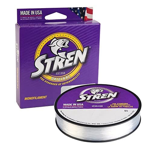 Stren Original®, Clear/Blue Fluorescent, 25lb | 11.3kg Monofilament Fishing Line, Suitable for Freshwater Environments - Image 1