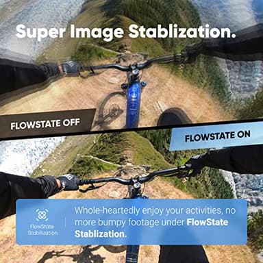 Insta360 X3 Waterproof 360 Action Camera, 1/2" 48MP Sensor, 5.7K 360 Active HDR Video 72MP 360 Photo, 4K Single-Lens, 60fps Me Mode, Stabilization, 2.29" Touchscreen, AI Editing, Live Stream (Renewed) - Image 6