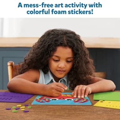 Skillmatics Foam Sticker Art Activity - Under The Ocean, Mess-Free Fun for Kids, 800+ 3D Foam Stickers, DIY Felt Craft Kits, Gifts for Girls & Boys Ages 3, 4, 5, 6, 7 - Image 3