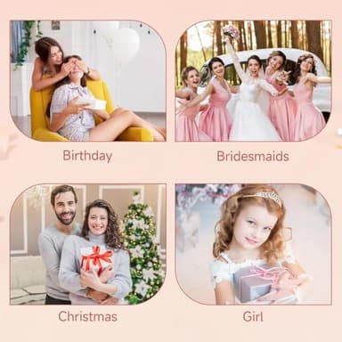 GAAUSIU Ship Next Day, Customized Jewelry Organizer for Travel, Initial Jewelry Box with Name, Personalized Christmas 2025 College Graduation Gifts for Best Friend, Besties - Image 7