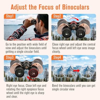 20x50 Binoculars for Adults, Binoculars HD High 123456789 - Image 6