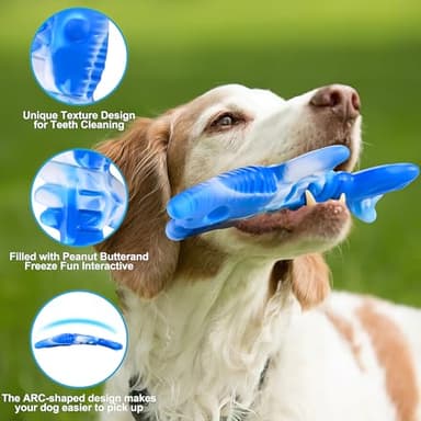 PETSTA Dog Chew Toys for Aggressive Chewers, Durable Toys for Large Dogs, Heavy Duty Indestructible Large Dog Toys, Tough Dog Toys for Medium/Large Dogs Breed - Image 3