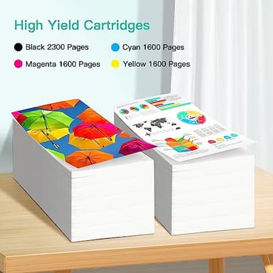 AXESET Compatible 950XL 951XL Ink Cartridges Combo Pack Replacement for HP OfficeJet Pro 8600 8610 8620 8100 8630 8660 8640 8615 76DW 251DW, Black, Cyan, Magenta, Yellow, 4-Pack - Image 3