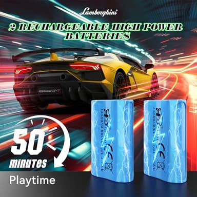 AEROQUEST Lamborghini Remote Control Car, Officially Licensed 1:14 Lambo RC Car for Boys Girls Birthday Gift, Yellow Toys for 3 4 5 Years Old(Yellow) - Image 4