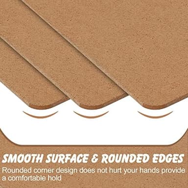 Clipboards, PANDRI 36 Pack Hardboard Office Clipboards, Low Profile Clip, Standard A4 Letter Size, Classroom Supplies, ECO Friendly - Image 6