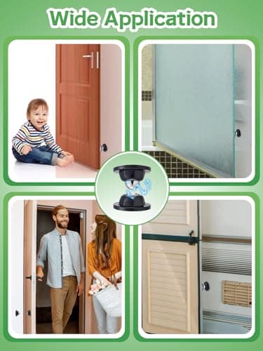 RV Magnetic Door Catch with Adhesives - Easy to Install Camper Trailer Door Holder, Sturdy Stopper for RV Accessories, 1 Pack - Image 6
