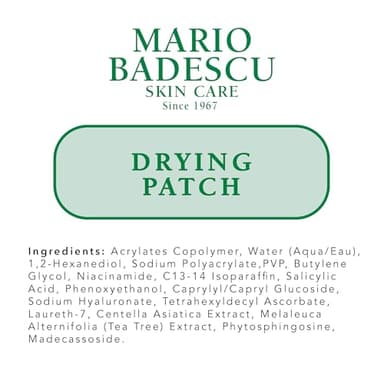 Mario Badescu AM/PM Blemish Kit, Includes Drying Lotion Spot Treatment with Salicylic Acid and Sulfur (1 Fl Oz) AND Drying Patch Facial Stickers, Invisible Pimple Patches (12 Count) - Image 13