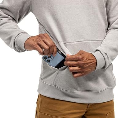 Carhartt Men's Force Relaxed Fit Lightweight Logo Graphic Sweatshirt, Asphalt Heather, 3X-Large - Image 2