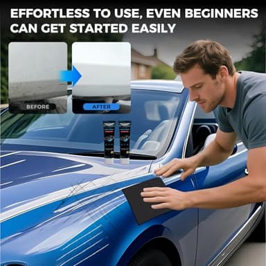 Huotwoe Car Scratch Remover, 2025 Nano Sparkle Cloth Car Scratch Remover Upgrade, Multi-Purpose Nano Magic Cloth Easy to Repair Small Scratched Water Spots for All Car - Image 6
