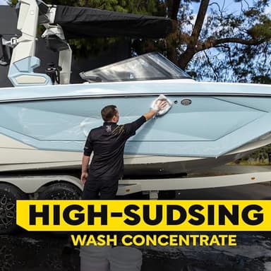 Meguiar's M43 Marine/RV Boat Wash, pH-Balanced Boat/RV Wash for Protecting Fiberglass and Gel Coat, Streak-Free Shine that Keeps Surfaces Clean and Protected, 64 Oz - Image 3