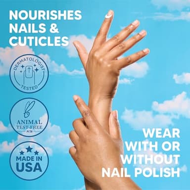 Onyx Professional Hard As Hoof Nail Strengthening Cream, Unscented - Nail Growth & Conditioning Cuticle Cream Stops Splits, Chips, Cracks & Strengthens Nails, 1 oz - Image 5