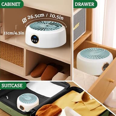 Moyufoby Portable Clothes Dryer | Mini Dryer for Clothes | Portable Dryer for Apartments - Compact, Multi-Scenario Use for Travel, Apartment, Hotel, Studio, Home - Image 6