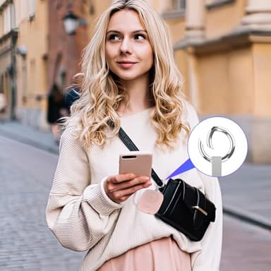 Small Portable Charger 5000mAh,iWatch Wireless Charger Mini Power Bank with Built-in Cable,Travel Keychain Charger for Apple Watch 11/10/9/8/Ultra/7/6/Se/5/4,iPhone 17/16/15/14/13/12,Android Phone - Image 6