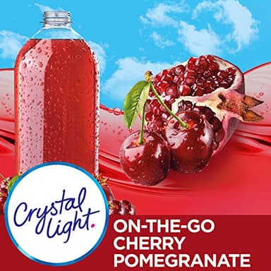 Crystal Light Sugar-Free Cherry Pomegranate Drink Mix (10 On-the-Go Packets) - Image 3