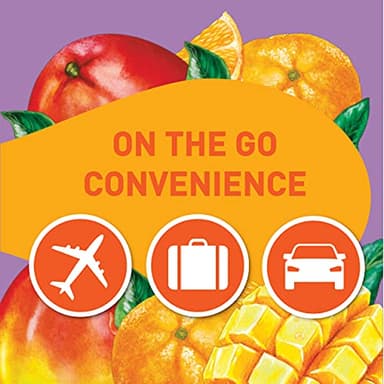 Tampico Singles To Go Drink Mix Packets, Mango Punch, Zero Sugar, Low Calorie, 100% DV of Vitamin C per Serving, Convenient, On-The-Go Water Enhancers, 6 sticks, Pack of 1 - Image 6