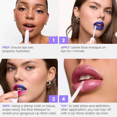 Wonderskin Wonder Blading All Day Lip Stain Peel Off Masque - Long Lasting, Waterproof and Transfer Proof Nude Lip Tint, Matte Finish Peel Off Lip Stain (Whimsical Masque) - Image 3