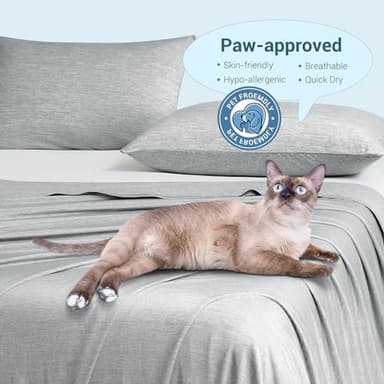 Elegear Revolutionary Cooling Blanket King Absorbs Heat to Keep Body Cool for Night Sweats, Arc-Chill3.0 Cool Fiber Q-Max>0.5 for Hot Sleepers, Lightweight Summer Cold Blankets for Sleeping 108" x 90" - Image 9