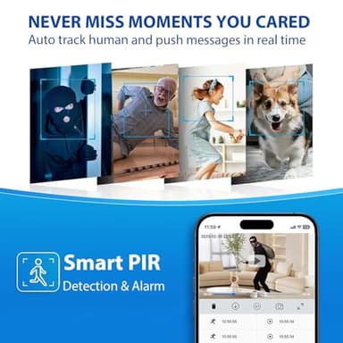 Mini Camera, 1080P Wireless Small Nanny Cam for Home Security, 90 Days Battery Life, Auto Night Vision, Magnetic Installation, PIR Motion Detection,Cloud & Local SD Card Storage with Replay - Image 5