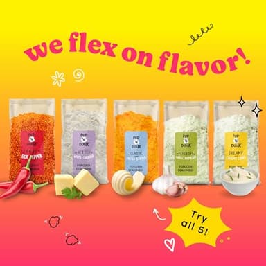 Popcorn Gifts For Women Movie Night Gift Baskets Gifts For Her Gift Set For Women, 10 Piece Set, 5 Gourmet Popcorn Kernels and 5 Seasoning Flavoring, Non-GMO, From Daughter, Wife, Mom, Son - Image 5