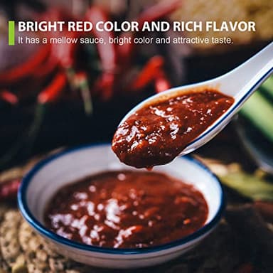 Soeos Sichuan Broad Bean Paste with Chili Oil 28.22oz (800g), Hongyou Doubanjiang, Pixian Doubanjiang Chili Paste, Ingredient for Sichuan Cuisine, Fermented Bean Paste, Red Bean Paste, Chili Paste. - Image 4