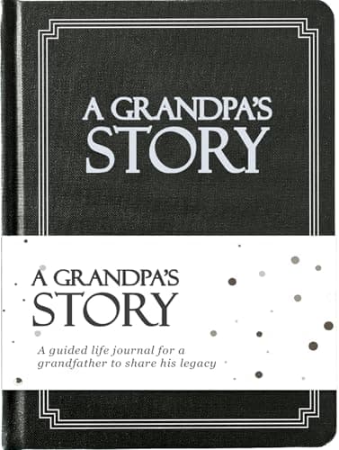 Grandpa's Life Story Journal (Hardcover): A Meaningful Keepsake for Grandpa to Share His Journey & Memories, Book Includes 250+ Prompt Questions, Sentimental Gift for Father's Day, Birthday, Christmas - Image 1