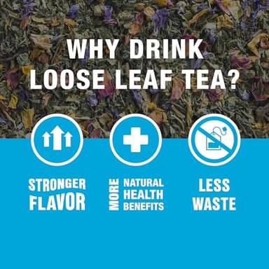 Tiesta Tea - Ginger Citrus Herbal Loose Leaf Tea, Lemon Ginger with Mint & Chamomile Blend, Caffeine-Free, Brew Hot or Iced, Makes Up to 200 Cups, Resealable Bulk Pouch, 12 Ounce - Image 7
