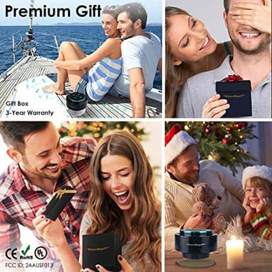 XLeader, Upgraded, Pro Shower Speaker, Certified IPX7 Waterproof Bluetooth Speaker with Suction Cup, Hook Clip, Built-in Mic, Crystal Sound&Rich Bass, up to 12H Playtime, Ideal Gifts - SoundAngel Mate - Image 5