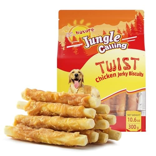 Jungle Calling Chicken Biscuits Dog Treats, Rawhide Free Soft Chewy Treats for Training Rewards,10.6oz - Image 1